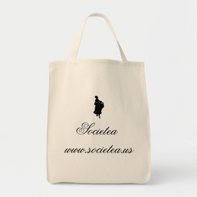 Bolsa Tote Sacola do mantimento de Societea (Frente)