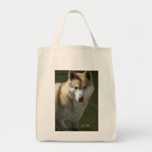 Bolsa Tote Sacola do mantimento do lobo