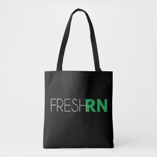 Bolsa Tote Sacola do meio de FreshRN (Frente)