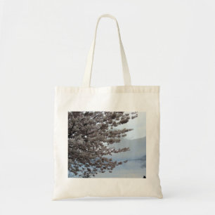 Bolsa Tote Sacola do orçamento da arte da árvore da flor de