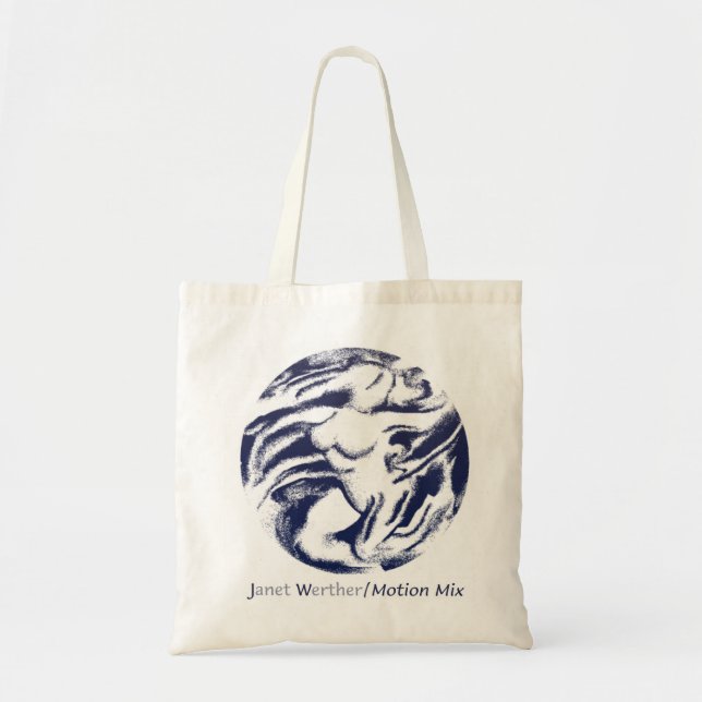 Bolsa Tote Sacola do orçamento da mistura de JW/Motion (Frente)