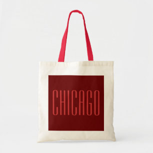 Bolsa Tote Sacola do orçamento de Chicago