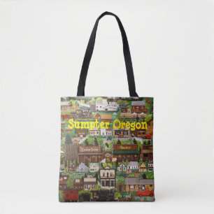 Bolsa Tote Sacola do ouro do Sumpter