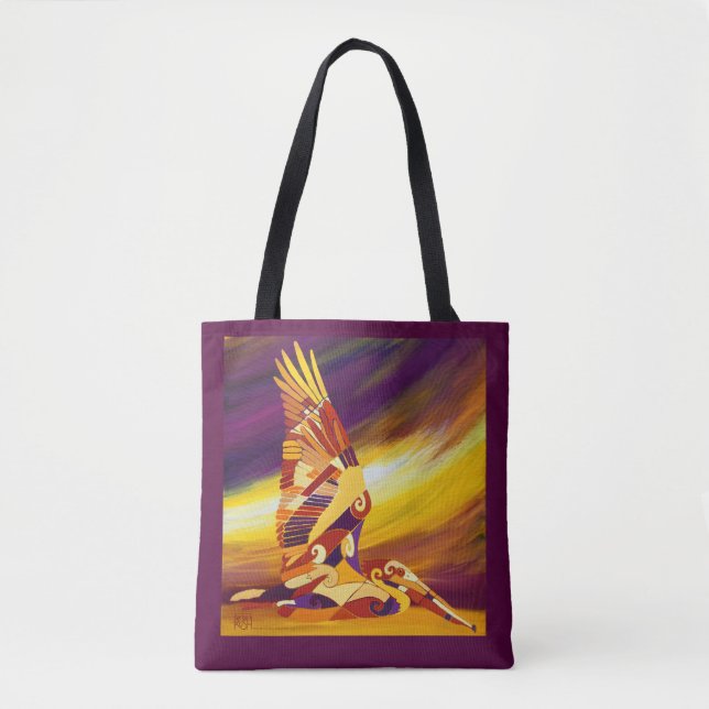 Bolsa Tote Sacola do pelicano (Frente)