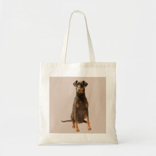 Bolsa Tote Sacola do Pinscher do Doberman