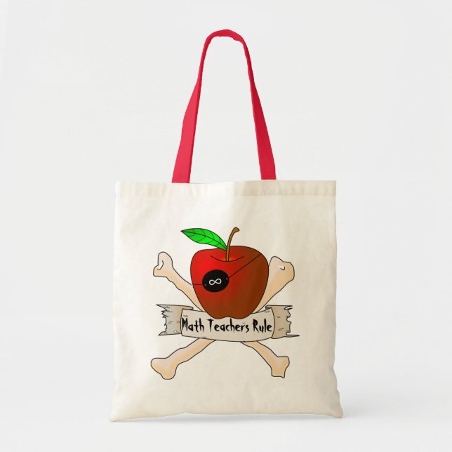 Bolsa Tote Sacola do pirata do professor (Frente)