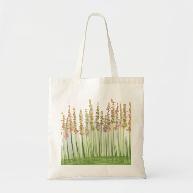 Bolsa Tote Sacola do prado da flor (Frente)
