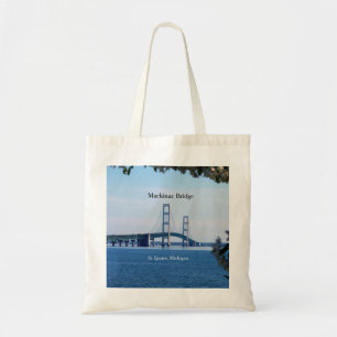 Bolsa Tote Sacola do St. Ignace da ponte de Mackinac