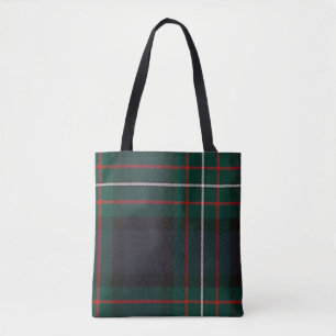 Bolsa Tote Sacola do Tartan do clã de Ferguson