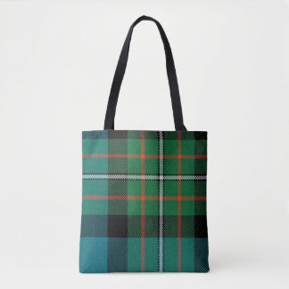 Bolsa Tote Sacola do Tartan do clã de Ferguson reusável