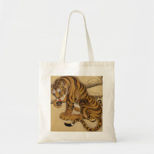 Bolsa Tote Sacola do tigre de Ito Jakuchu