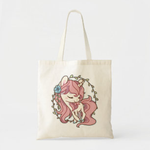 Bolsa Tote Sacola do unicórnio de Storytime