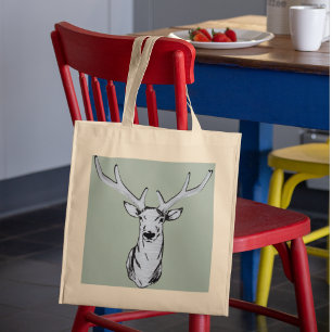 Bolsa Tote Sacola do veado para homens