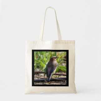 Bolsa Tote Sacola do Waxwing de cedro