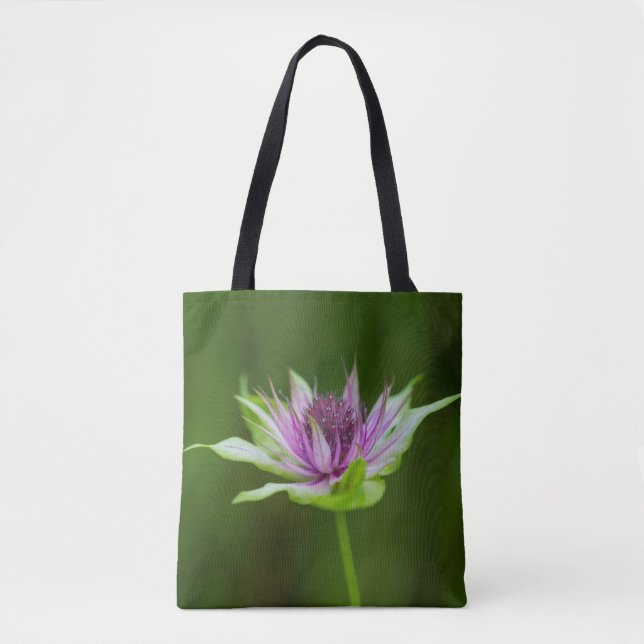 Bolsa Tote Sacola do Wildflower da bergamota do bálsamo de (Frente)
