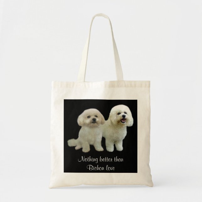 Bolsa Tote Sacola dos amigos de Bichon (Frente)
