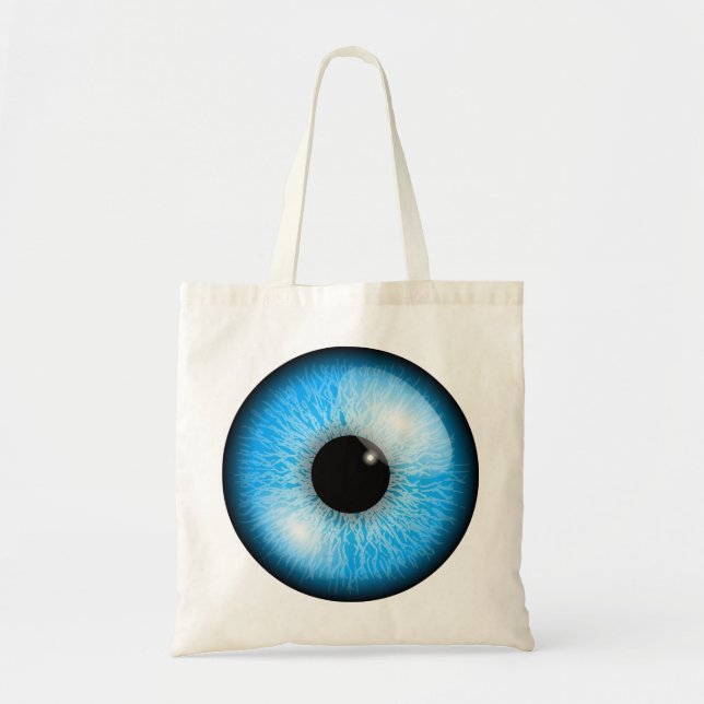 Bolsa Tote Sacola dos olhos azuis (Frente)