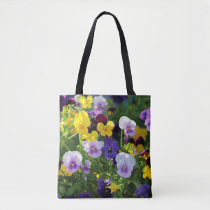 Bolsa Tote Sacola dos Pansies