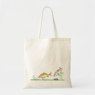 Bolsa Tote Sacola dos peixes