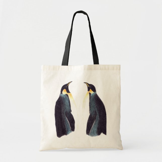 Bolsa Tote Sacola dos pinguins de imperador (Frente)