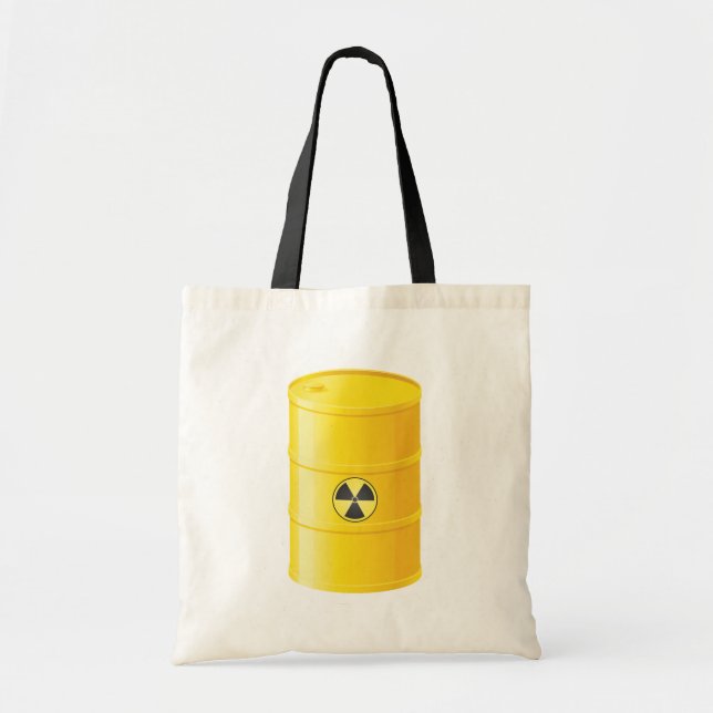 Bolsa Tote Sacola dos resíduos radioactivos (Frente)