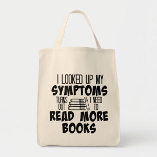 Bolsa Tote Sacola dos sintomas do livro