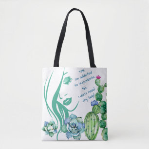Bolsa Tote Sacola dos Succulents
