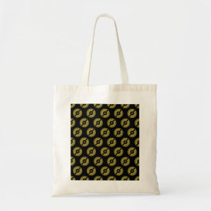 Bolsa Tote Sacola Dourado legal do registro da música do