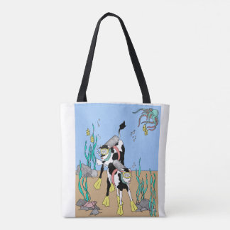 Bolsa Tote Sacola em incógnito II das vacas