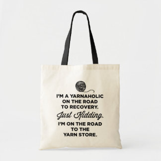 Bolsa Tote Sacola engraçada de Yarnaholic