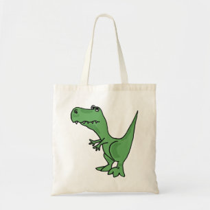 Bolsa Tote Sacola engraçada do CO T-rex