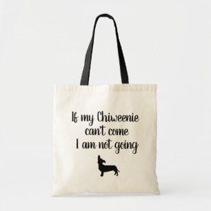 Bolsa Tote sacola engraçada do filhote de cachorro de