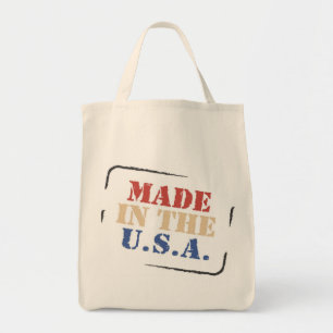 Bolsa Tote Sacola feita nos EUA