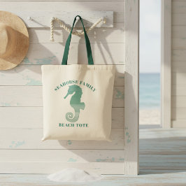 Bolsa Tote Sacola feita sob encomenda da praia da família do