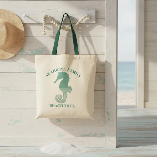 Bolsa Tote Sacola feita sob encomenda da praia da família do