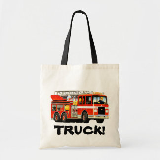 Bolsa Tote Sacola feita sob encomenda do carro de bombeiros