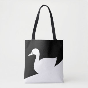 Bolsa Tote Sacola feita sob encomenda do impressão da cisne