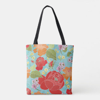 Bolsa Tote Sacola floral