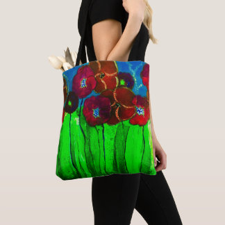 Bolsa Tote Sacola floral