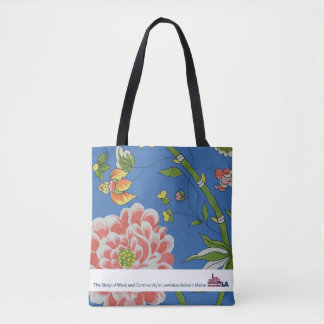 Bolsa Tote Sacola floral do LA do museu