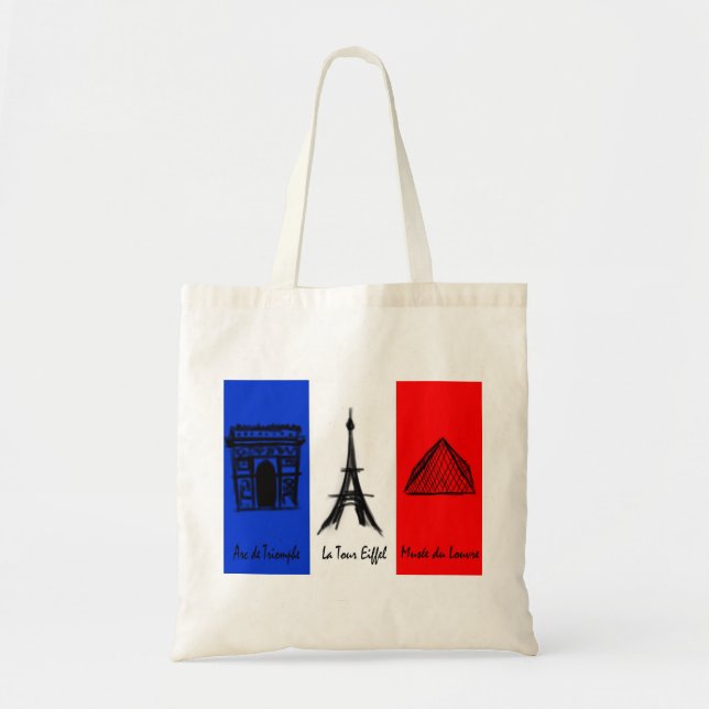 Bolsa Tote Sacola francesa (Frente)