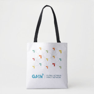 Bolsa Tote Sacola global do GANHO da rede da ação e do