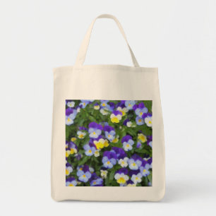 Bolsa Tote Sacola italiana dos Pansies
