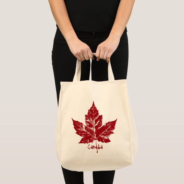 Bolsa Tote Sacola legal Canadá retro Totebag de Canadá (Frente (produto))