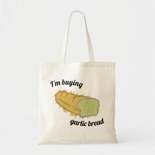 Bolsa Tote sacola legal da arte do pão de alho