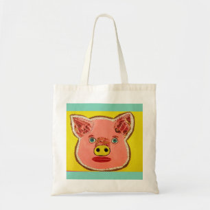 Bolsa Tote Sacola legal do porco