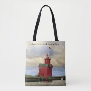 Bolsa Tote Sacola leve sul de Pierhead do porto de Holland