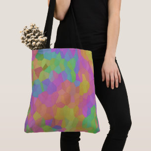 Bolsa Tote Sacola lisa do óleo do mosaico