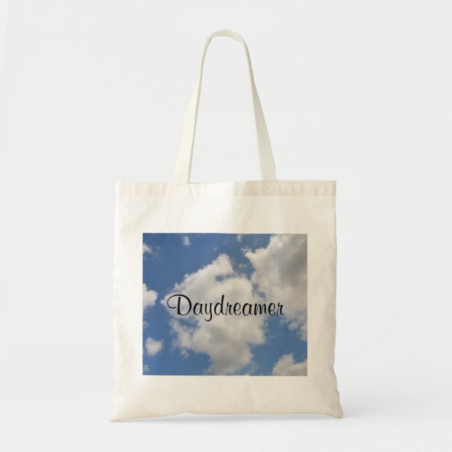 Bolsa Tote Sacola lunática da nuvem do Daydreamer (Frente)