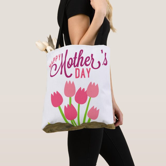 Bolsa Tote Sacola Mãe Dia das Mães (Close Up)